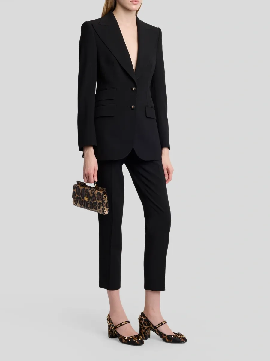 Dolce & Gabbana Women's My Sicily Leopard-Print Leather Top Handle Bag | Thumbnail 5
