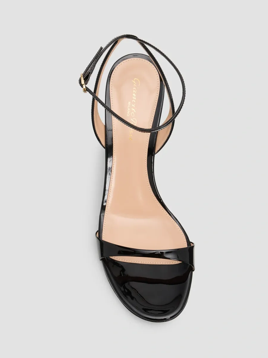 Gianvito Rossi Women's Vernice 70MM Patent Leather Sandals | Thumbnail 6 Gianvito Rossi Women's Vernice 70MM Patent Leather Sandals | Thumbnail 6