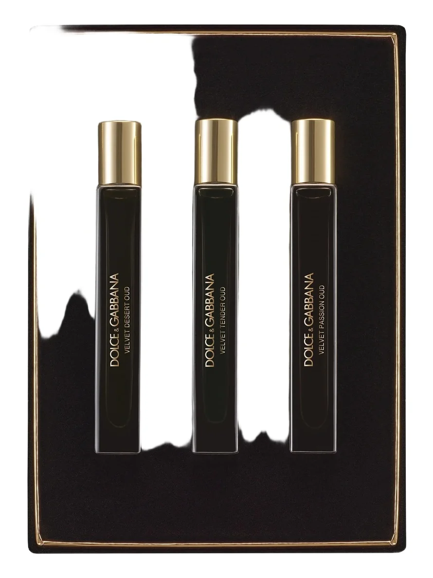 Velvet Collection Oud 3-Piece Travel Set