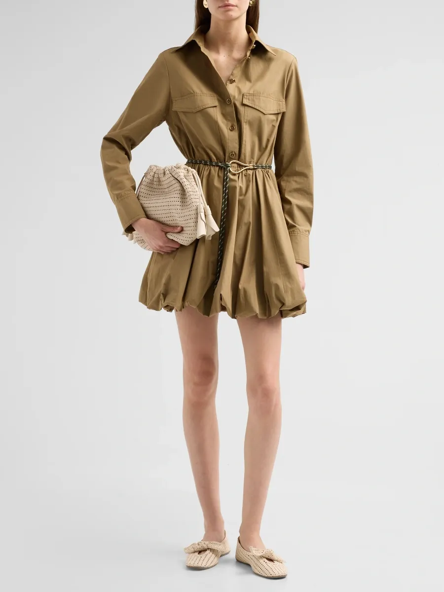 Zimmermann Women's Clash Poplin Shirtdress | Thumbnail 2