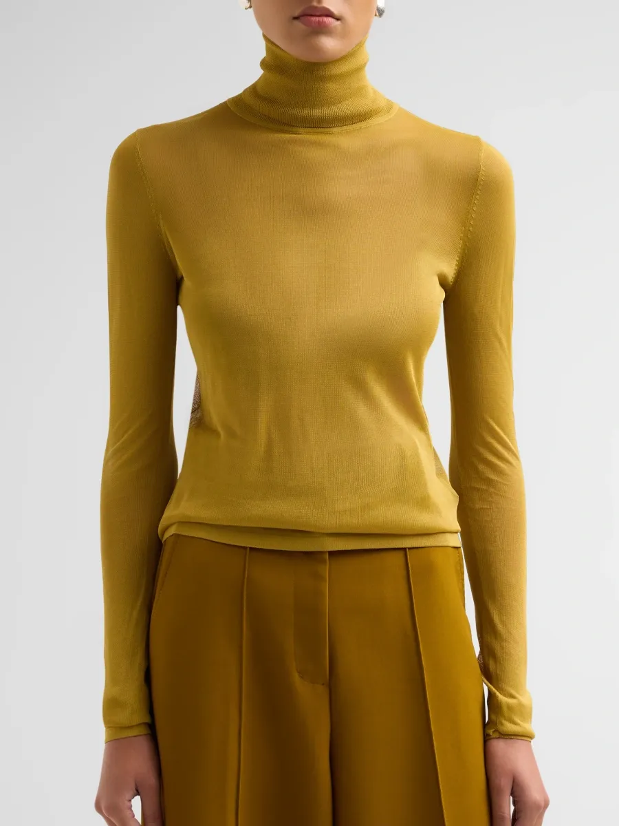 Zimmermann Women's Fine-Knit Turtleneck Top | Thumbnail 5 Zimmermann Women's Fine-Knit Turtleneck Top | Thumbnail 5