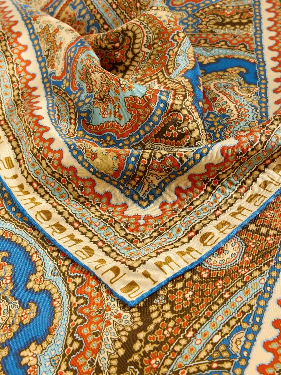 Zimmermann Women's Paisley Silk Foulard Scarf | Thumbnail 4