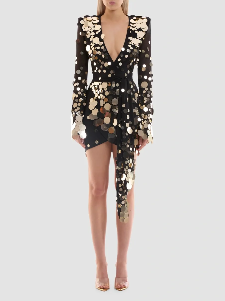 Zhivago Women's The Next Night Embellished Mini Dress | Thumbnail 2