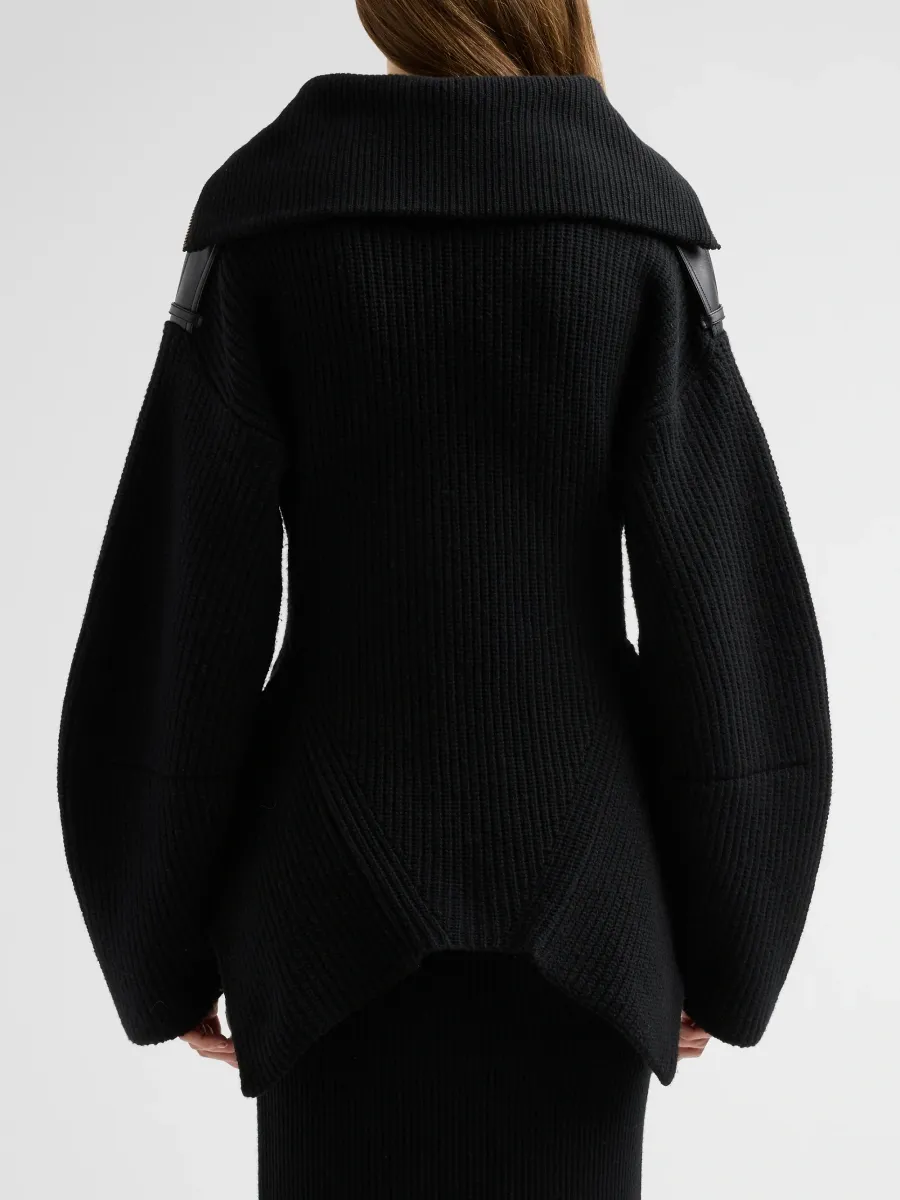 Zimmermann Women's Clash Wool Utility Sweater | Thumbnail 3 Zimmermann Women's Clash Wool Utility Sweater | Thumbnail 3