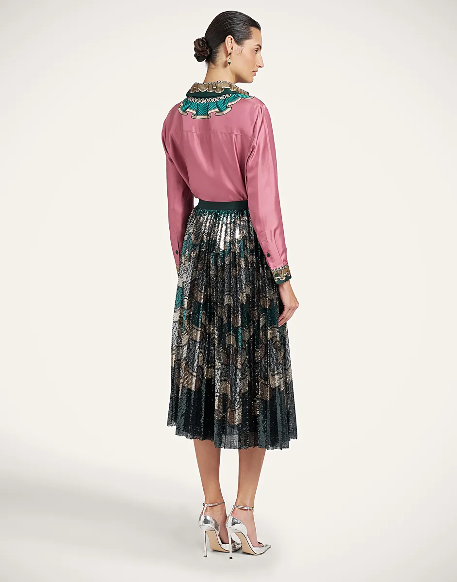 La Double J Accordion Skirt | Thumbnail 2
