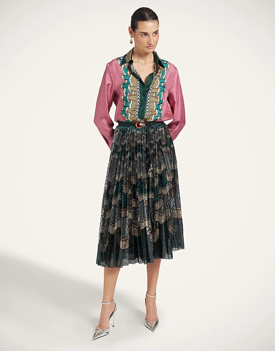 La Double J Accordion Skirt | Thumbnail 5