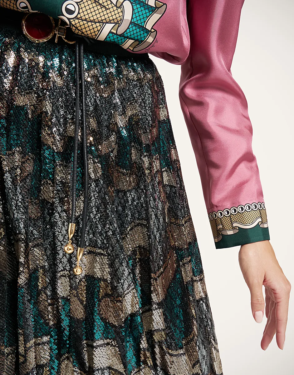 La Double J Accordion Skirt | Thumbnail 6