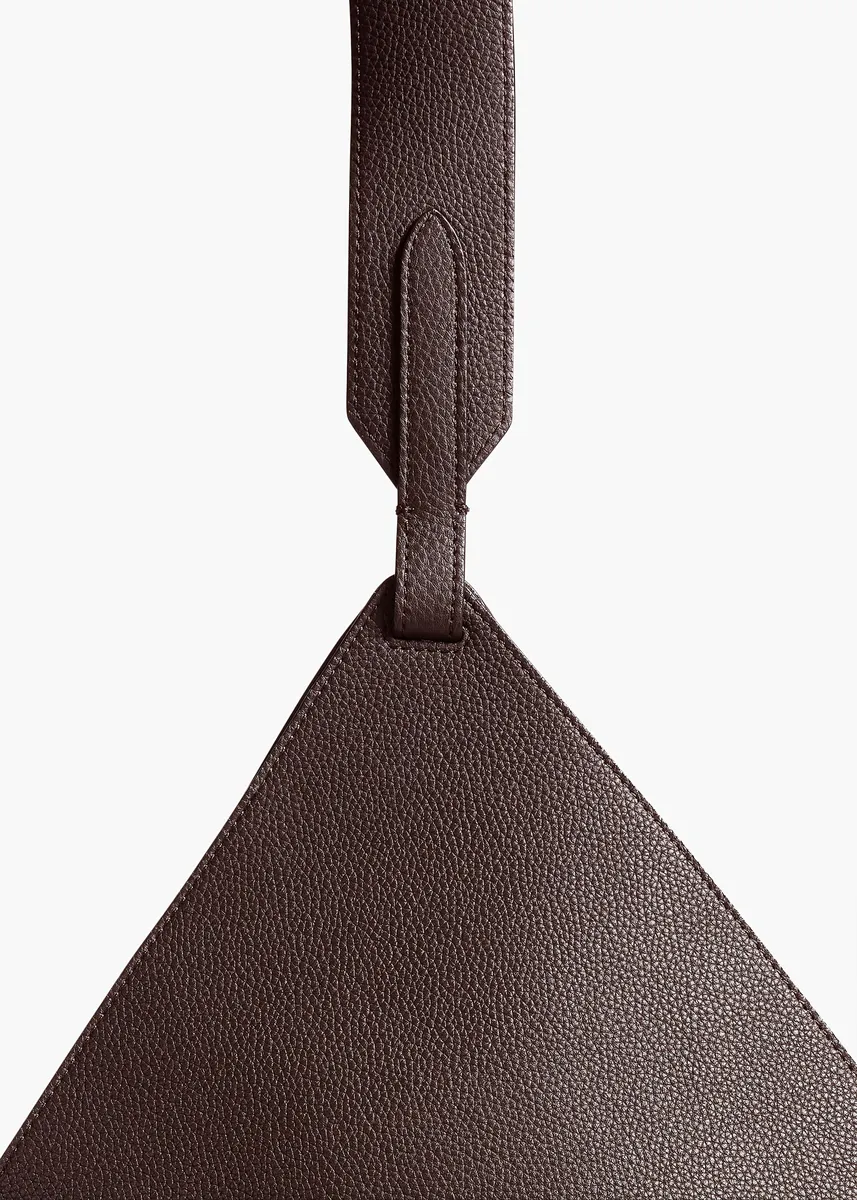 Khaite Medium Lotus Tote In Espresso Pebbled Leather | Thumbnail 4 Khaite Medium Lotus Tote In Espresso Pebbled Leather | Thumbnail 4