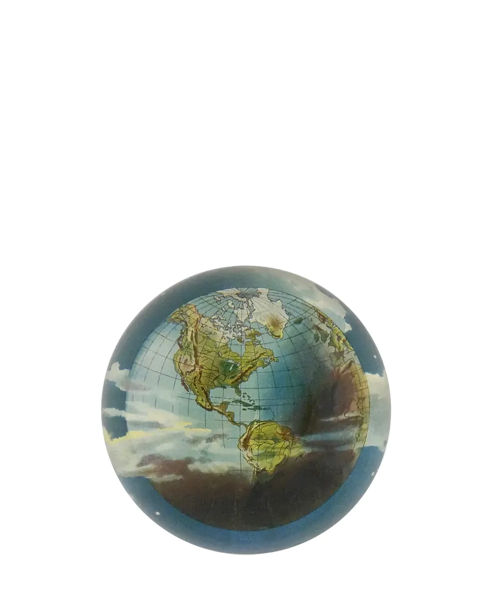 John Derian World Globe Dome Paperweight | Thumbnail 2 John Derian World Globe Dome Paperweight | Thumbnail 2