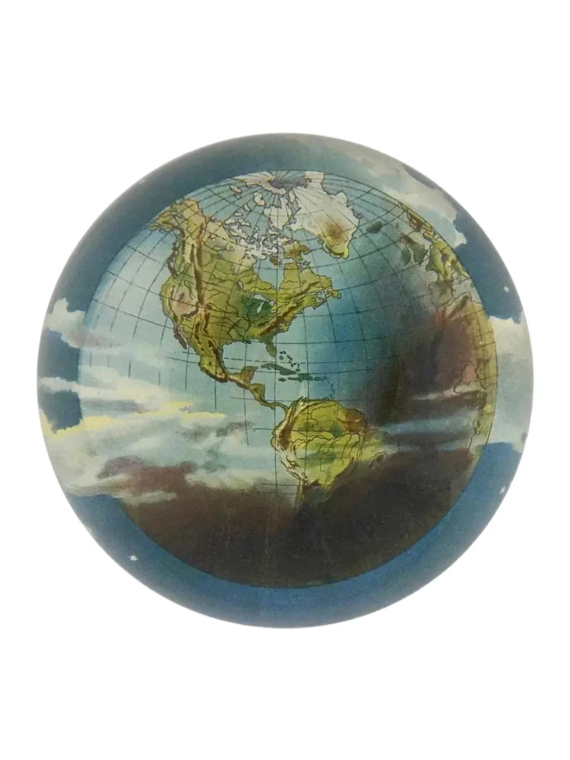 John Derian World Globe Dome Paperweight