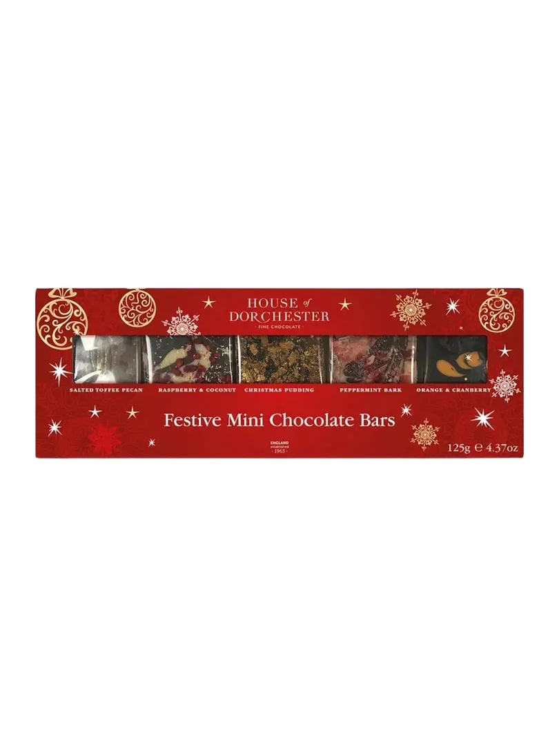 Festive Mini Chocolate Bars Festive Mini Chocolate Bars