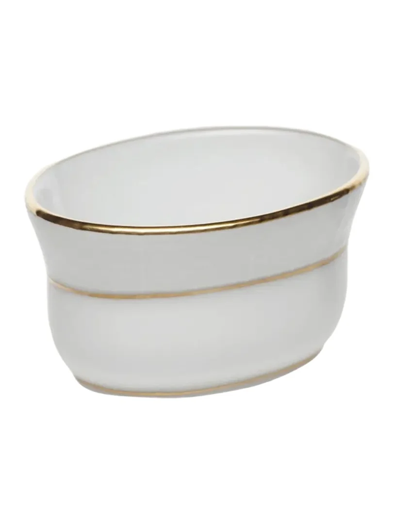 Golden Edge Mini Oval Bowl Golden Edge Mini Oval Bowl