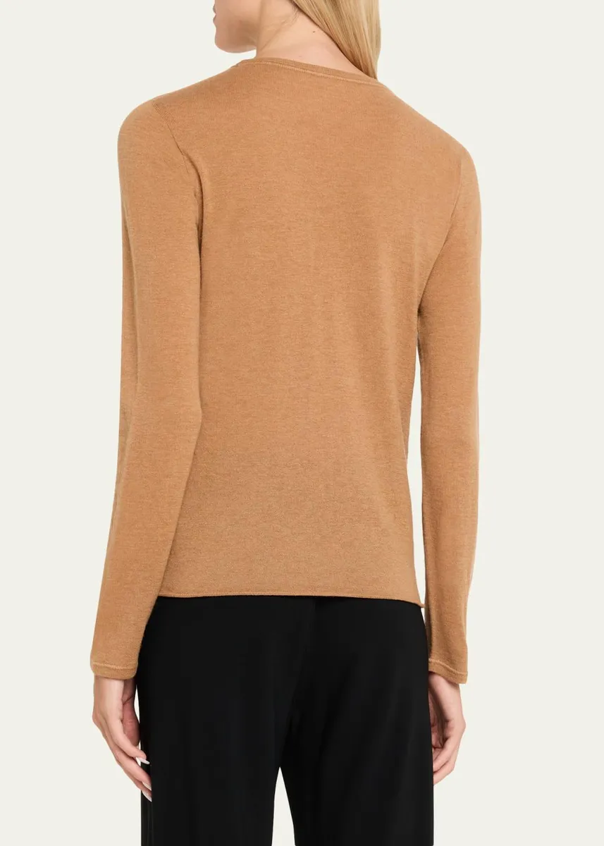 MAJESTIC FILATURES Machine Washable Cashmere Crewneck Pullover | Thumbnail 11 MAJESTIC FILATURES Machine Washable Cashmere Crewneck Pullover | Thumbnail 11