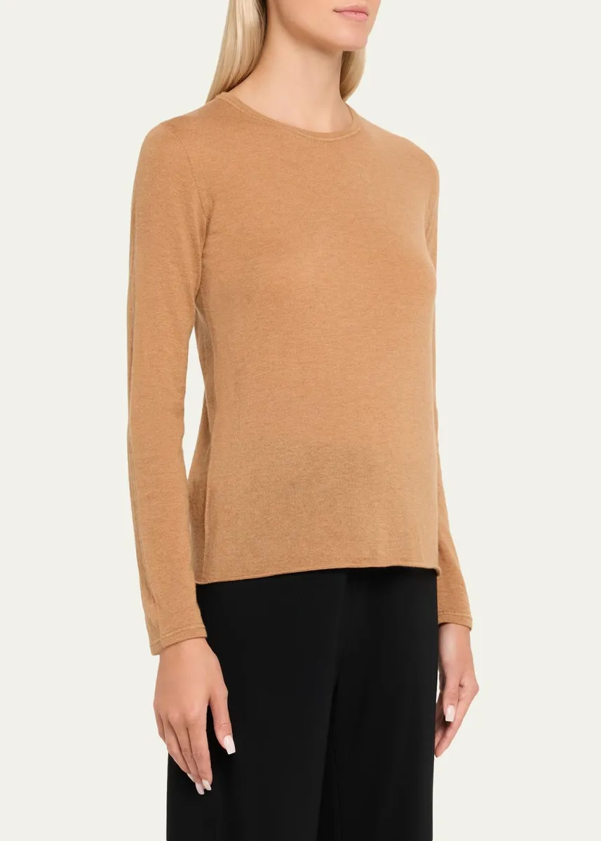 MAJESTIC FILATURES Machine Washable Cashmere Crewneck Pullover | Thumbnail 12 MAJESTIC FILATURES Machine Washable Cashmere Crewneck Pullover | Thumbnail 12