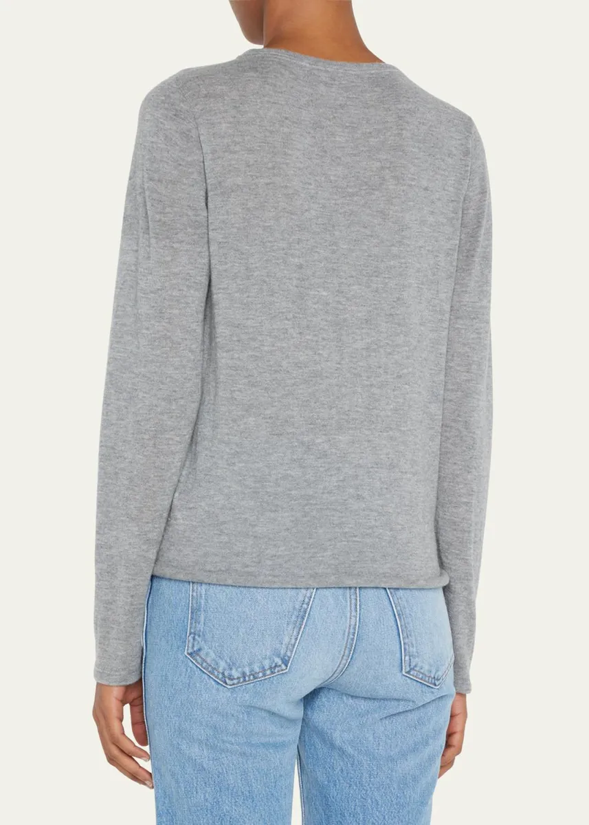 MAJESTIC FILATURES Machine Washable Cashmere Crewneck Pullover | Thumbnail 7 MAJESTIC FILATURES Machine Washable Cashmere Crewneck Pullover | Thumbnail 7
