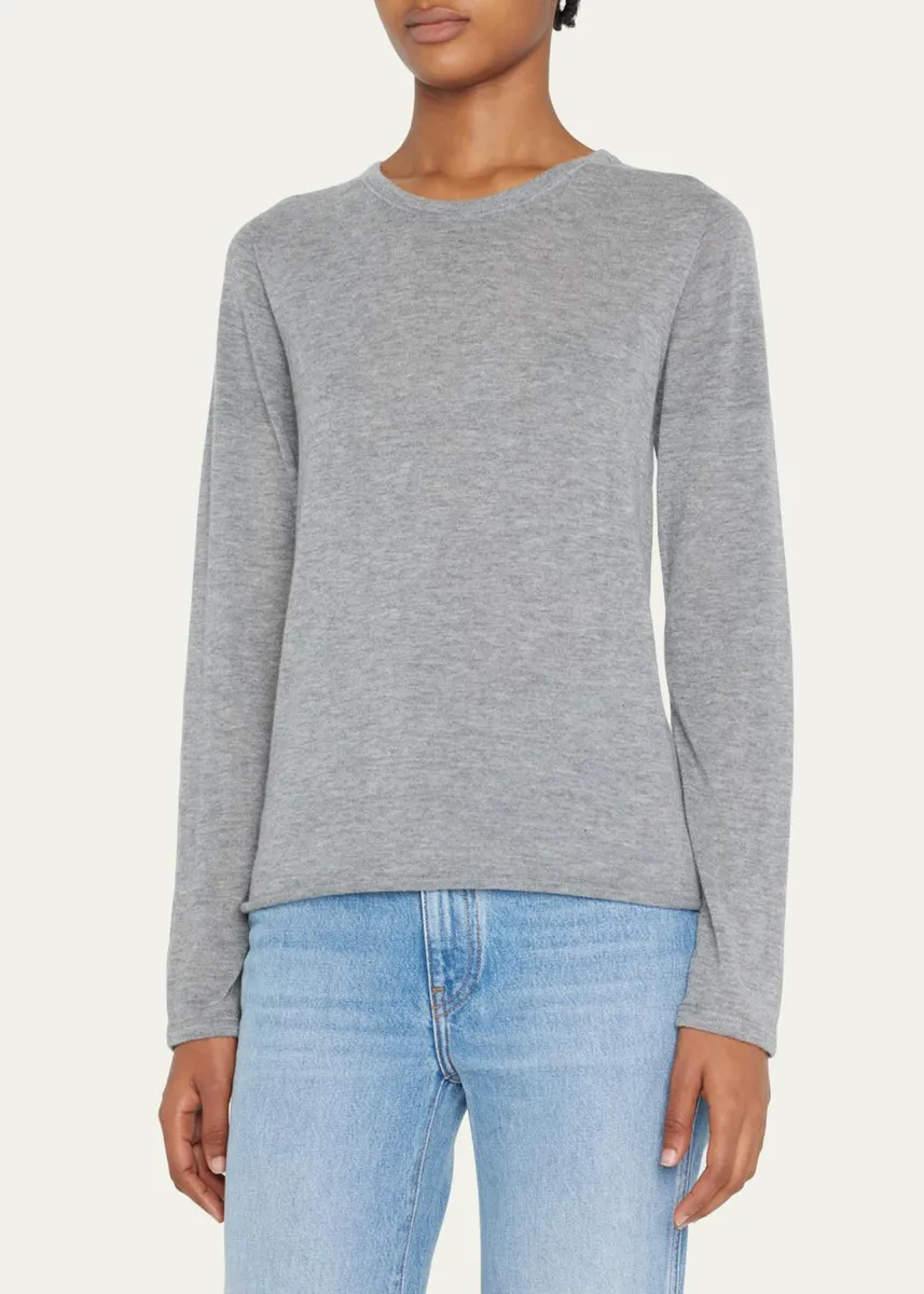 MAJESTIC FILATURES Machine Washable Cashmere Crewneck Pullover | Thumbnail 8 MAJESTIC FILATURES Machine Washable Cashmere Crewneck Pullover | Thumbnail 8