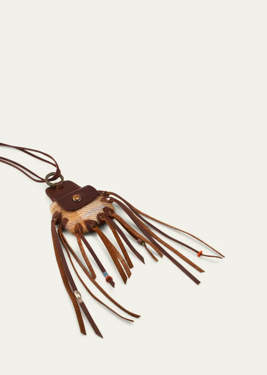 God’s True Cashmere x Nick Fouquet Men's Tiger's Eye Talisman Necklace | Thumbnail 3 God’s True Cashmere x Nick Fouquet Men's Tiger's Eye Talisman Necklace | Thumbnail 3