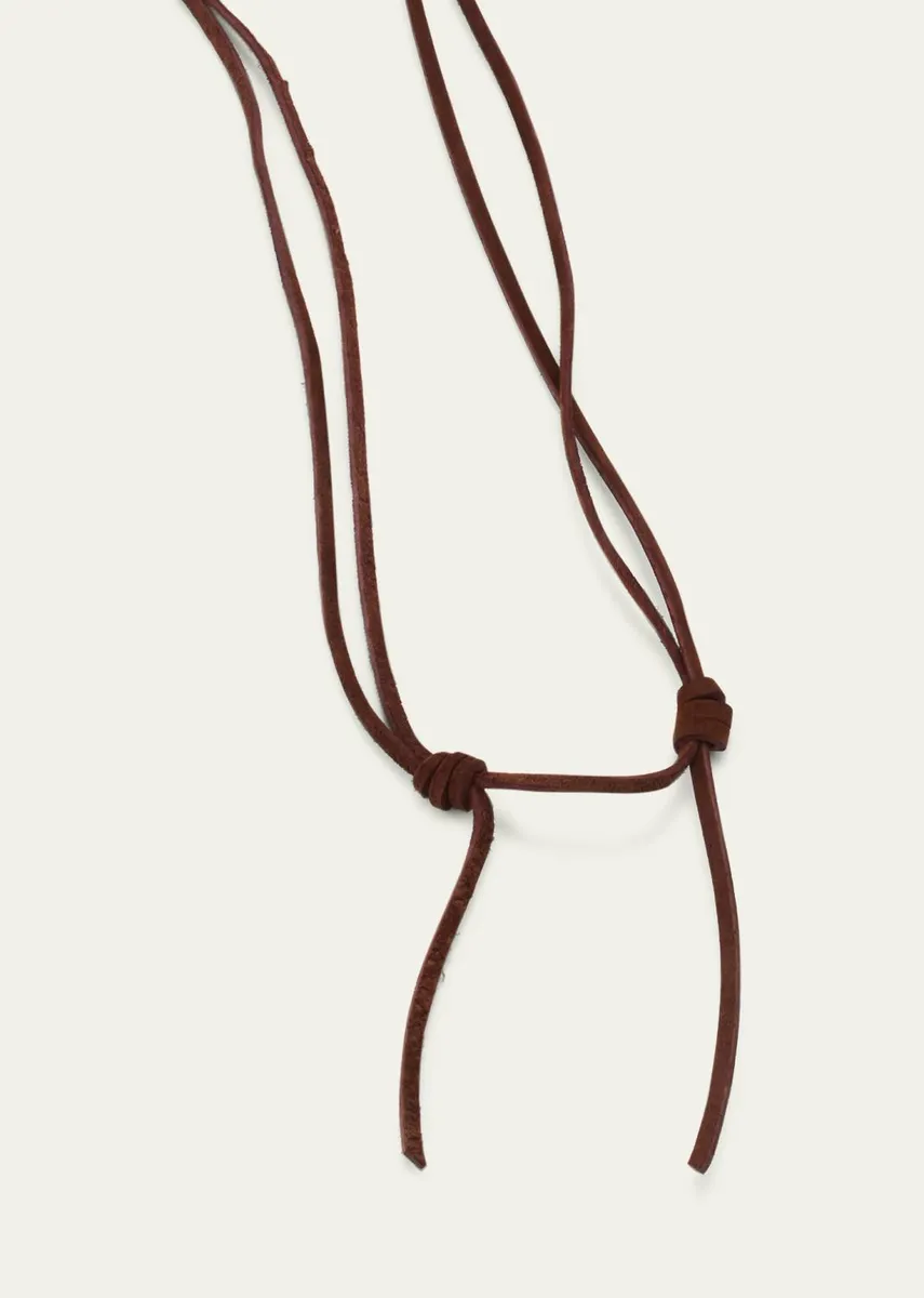 God’s True Cashmere x Nick Fouquet Men's Tiger's Eye Talisman Necklace | Thumbnail 4 God’s True Cashmere x Nick Fouquet Men's Tiger's Eye Talisman Necklace | Thumbnail 4