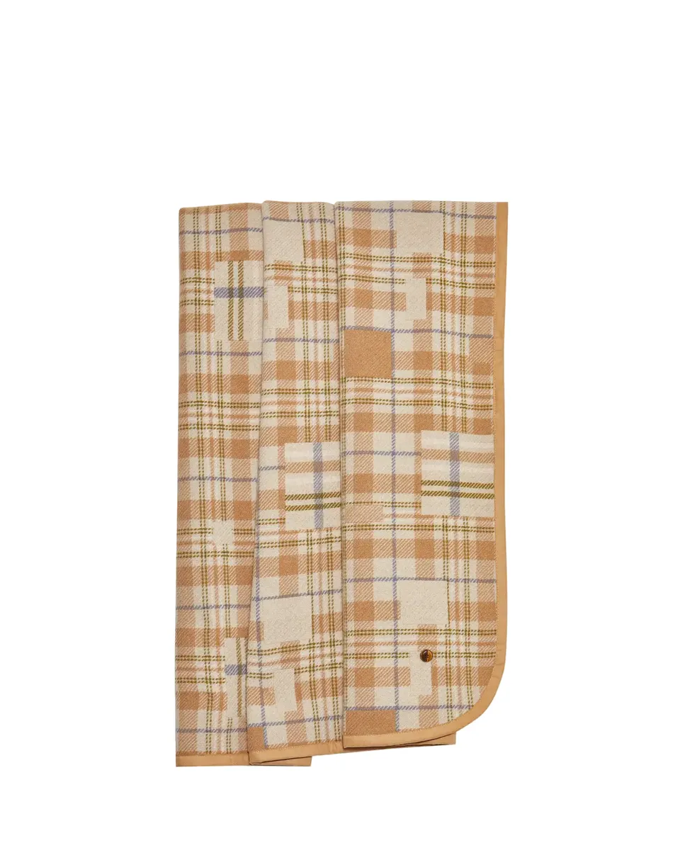 God’s True Cashmere x Nick Fouquet Patchwork Tartan Cashmere Blanket | Thumbnail 2
