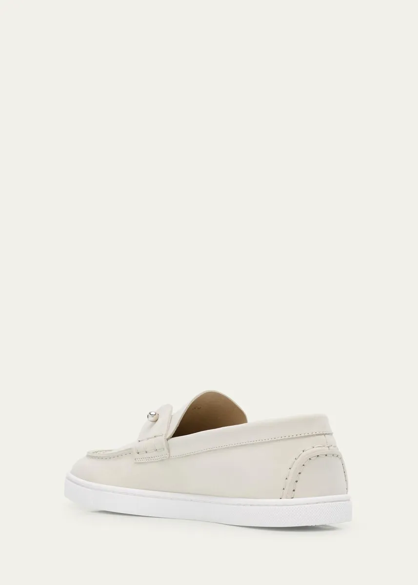 Christian Louboutin Chambeliboat Donna Leather Boat Shoes | Thumbnail 4 Christian Louboutin Chambeliboat Donna Leather Boat Shoes | Thumbnail 4