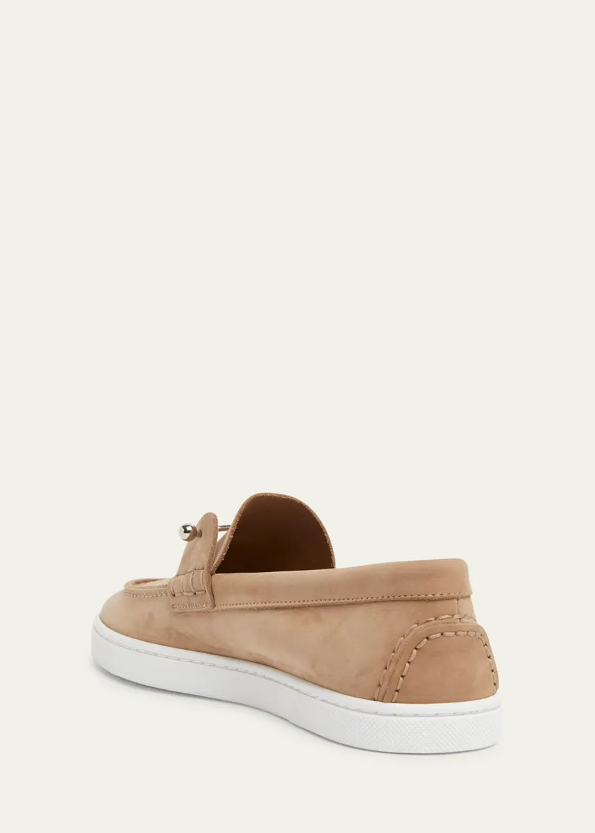 Christian Louboutin Chambeliboat Donna Leather Boat Shoes | Thumbnail 7 Christian Louboutin Chambeliboat Donna Leather Boat Shoes | Thumbnail 7