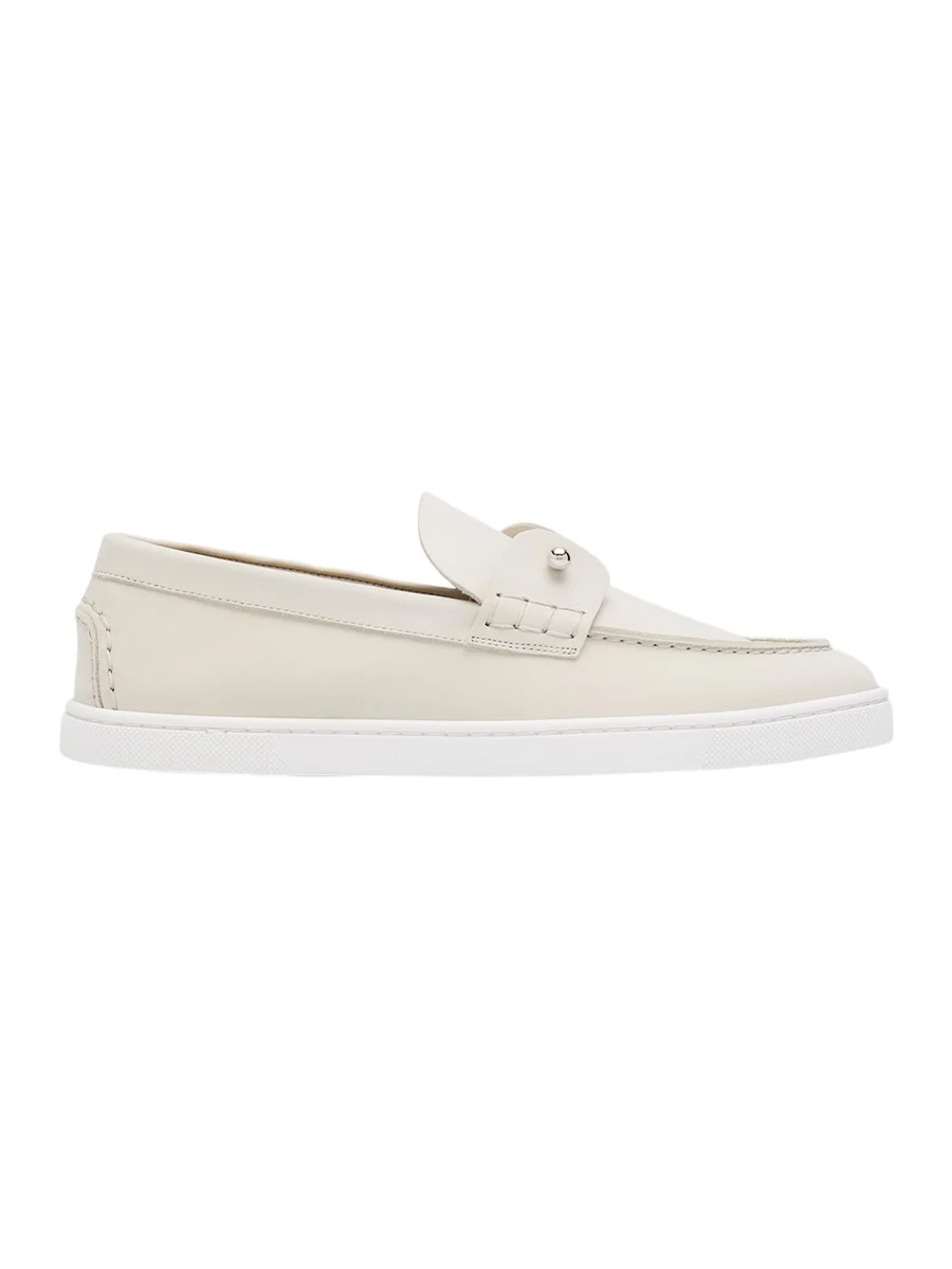 Christian Louboutin Chambeliboat Donna Leather Boat Shoes