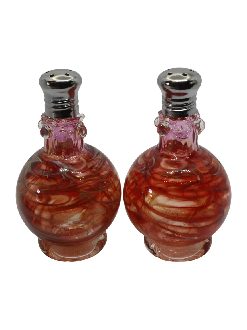 Glass Act Festival Cloud Salt and Pepper Shakers