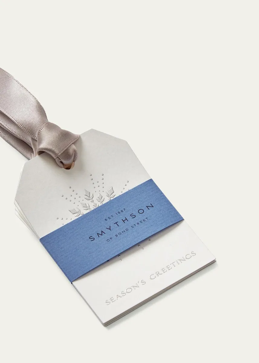 Smythson Season's Greetings Holiday Gift Tags, Set of 10 | Thumbnail 3 Smythson Season's Greetings Holiday Gift Tags, Set of 10 | Thumbnail 3