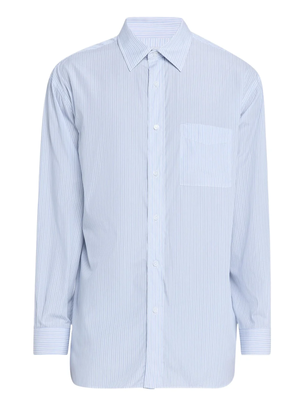 Bottega Veneta Men's Tonal Stripe Pocket Sport Shirt