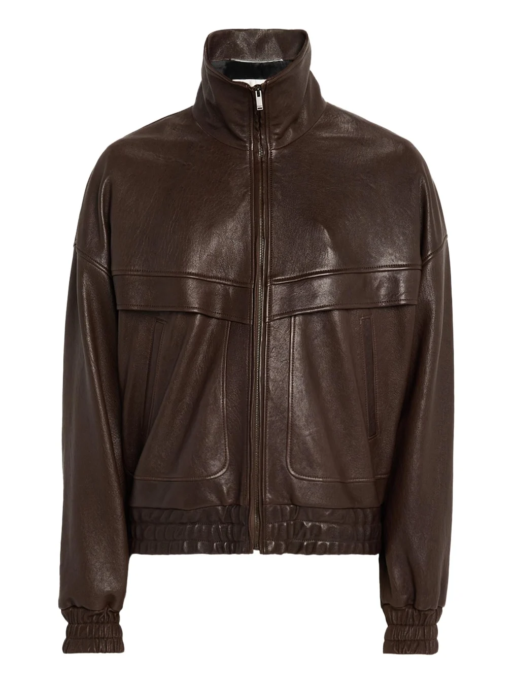 Saint Laurent Men's Leather Blouson Jacket