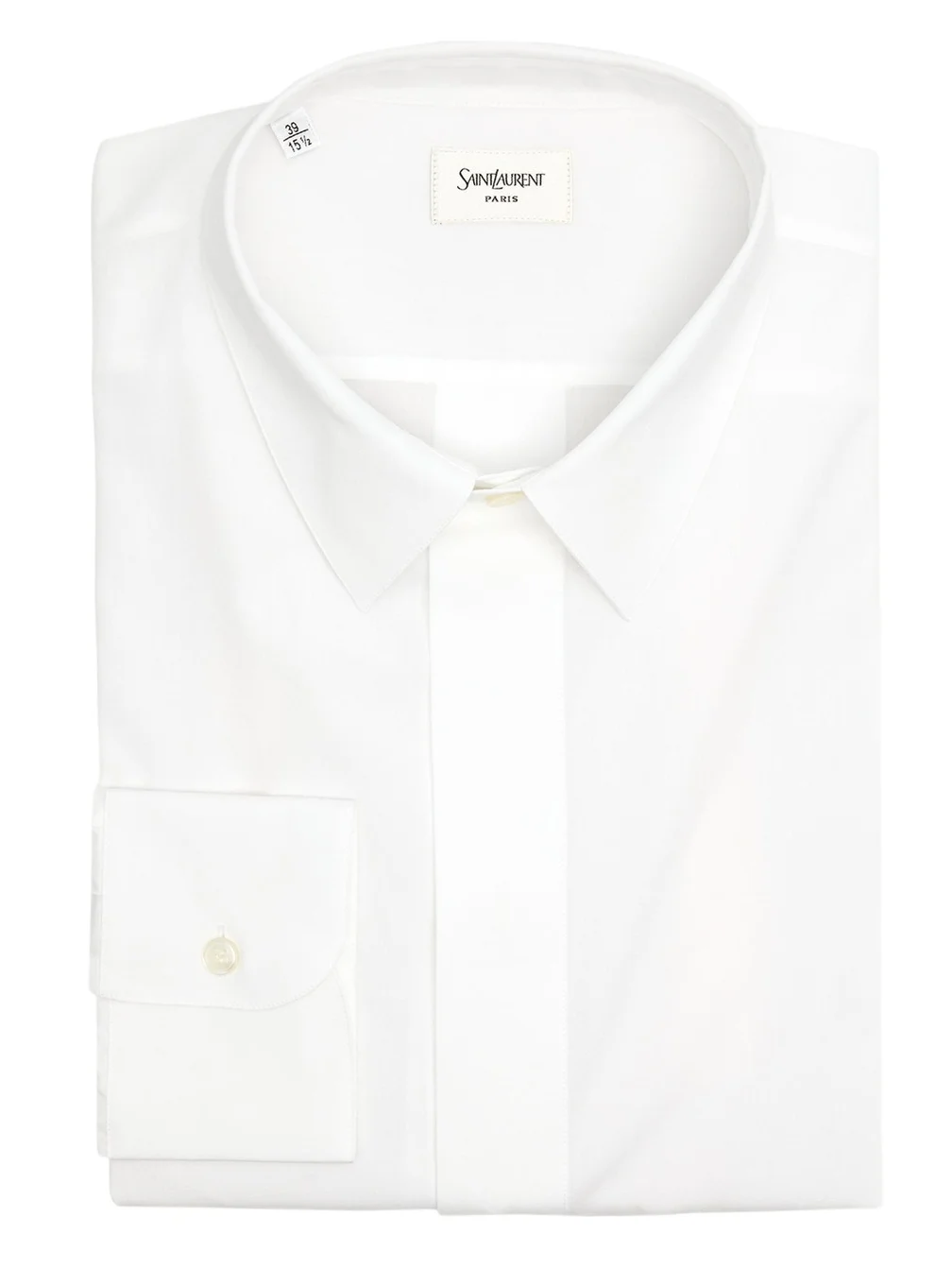 Saint Laurent Men's Poplin Dress Shirt