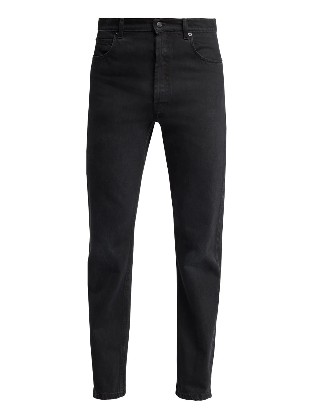 The Row Men's Slim Fit Black Denim Five-Pocket Pants | Thumbnail 1 The Row Men's Slim Fit Black Denim Five-Pocket Pants | Thumbnail 1