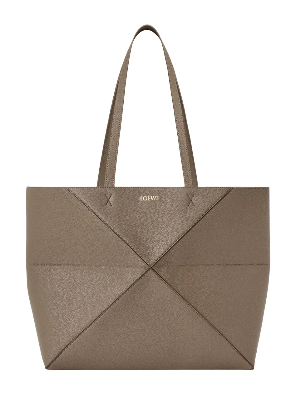 Loewe Puzzle Fold Tote Bag in Leather