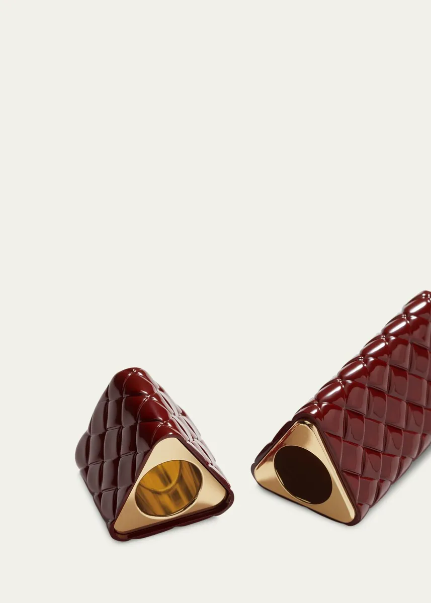 Bottega Veneta Red Intreccio Travel Case | Thumbnail 2 Bottega Veneta Red Intreccio Travel Case | Thumbnail 2
