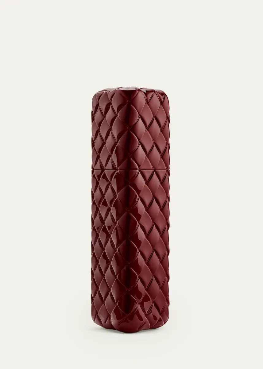 Bottega Veneta Red Intreccio Travel Case | Thumbnail 4 Bottega Veneta Red Intreccio Travel Case | Thumbnail 4