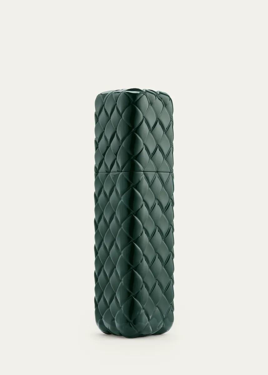 Bottega Veneta Green Intreccio Travel Case | Thumbnail 4