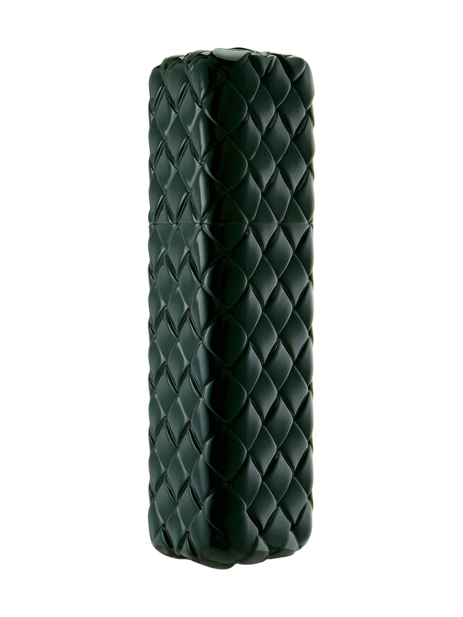 Bottega Veneta Green Intreccio Travel Case