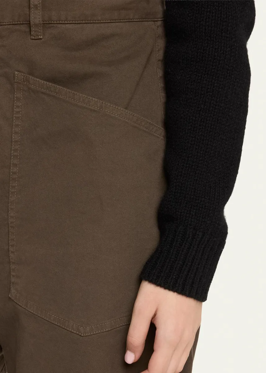 Nili Lotan Shon Mid-Rise Cropped Pants | Thumbnail 10 Nili Lotan Shon Mid-Rise Cropped Pants | Thumbnail 10