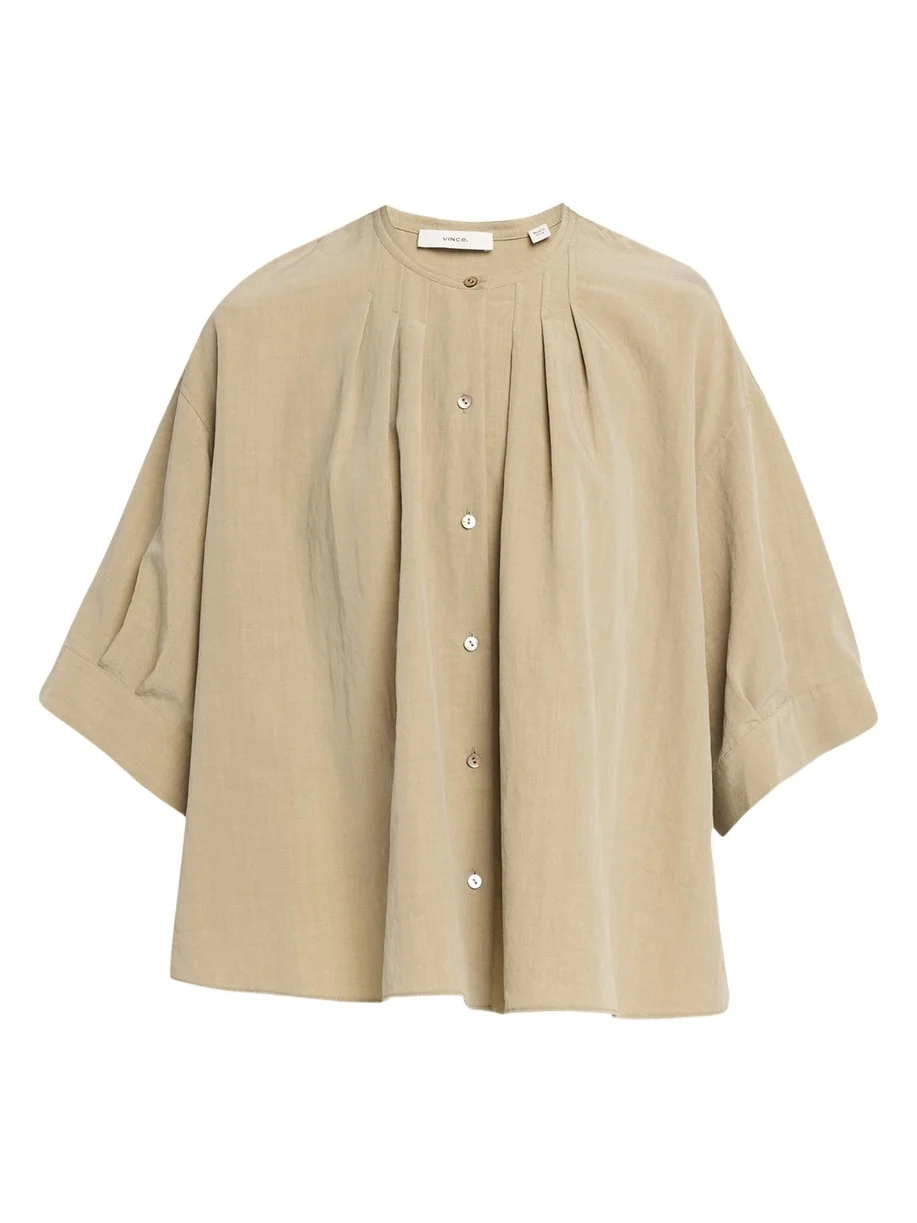 Gathered A-Line Top