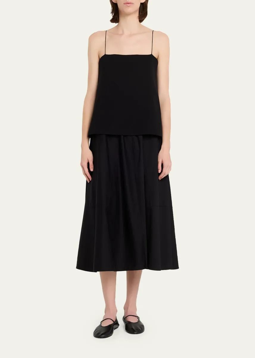 Vince Pull-On Full Skirt | Thumbnail 2 Vince Pull-On Full Skirt | Thumbnail 2