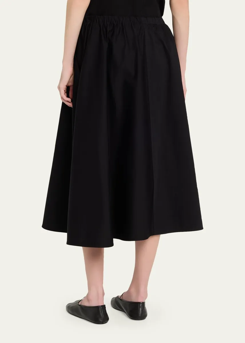 Vince Pull-On Full Skirt | Thumbnail 3 Vince Pull-On Full Skirt | Thumbnail 3