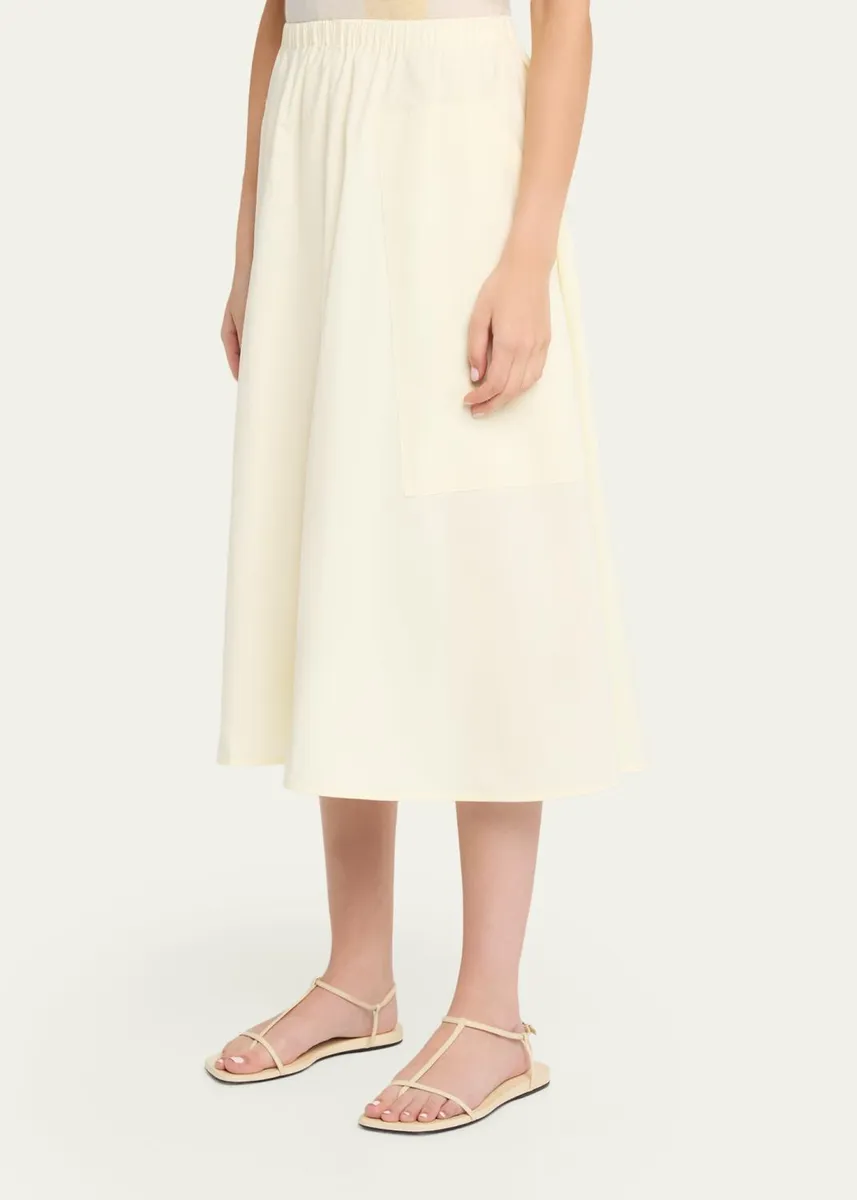 Vince Pull-On Full Skirt | Thumbnail 8 Vince Pull-On Full Skirt | Thumbnail 8