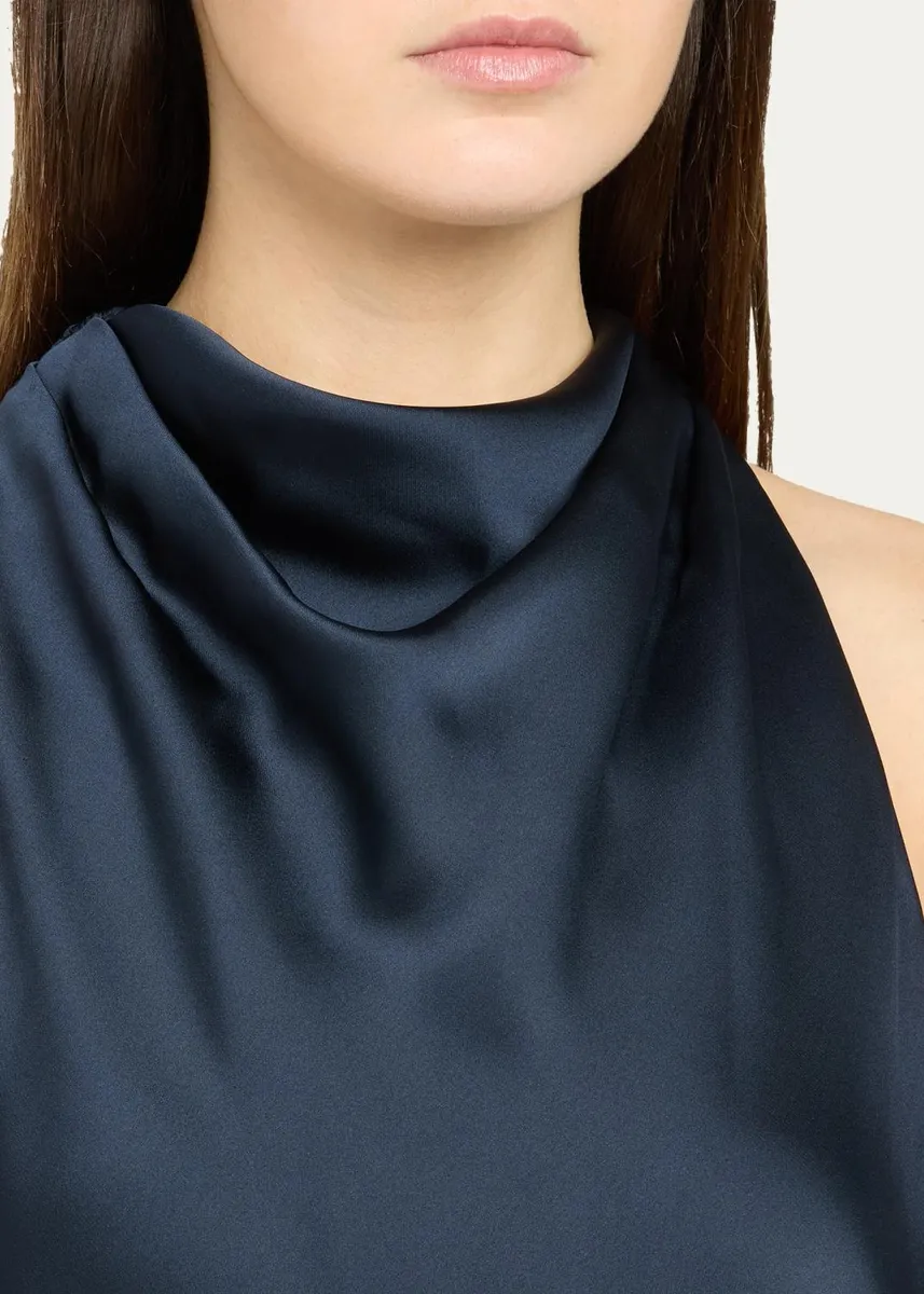 Ramy Brook Charmayne Sleeveless Slit Cowl Gown | Thumbnail 9