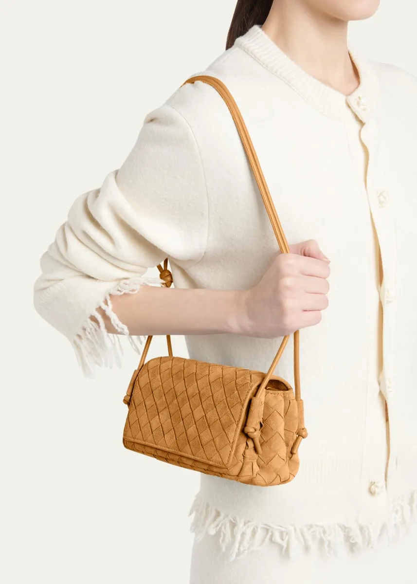 Bottega Veneta Smooth Suede Crossbody Bag | Thumbnail 6 Bottega Veneta Smooth Suede Crossbody Bag | Thumbnail 6
