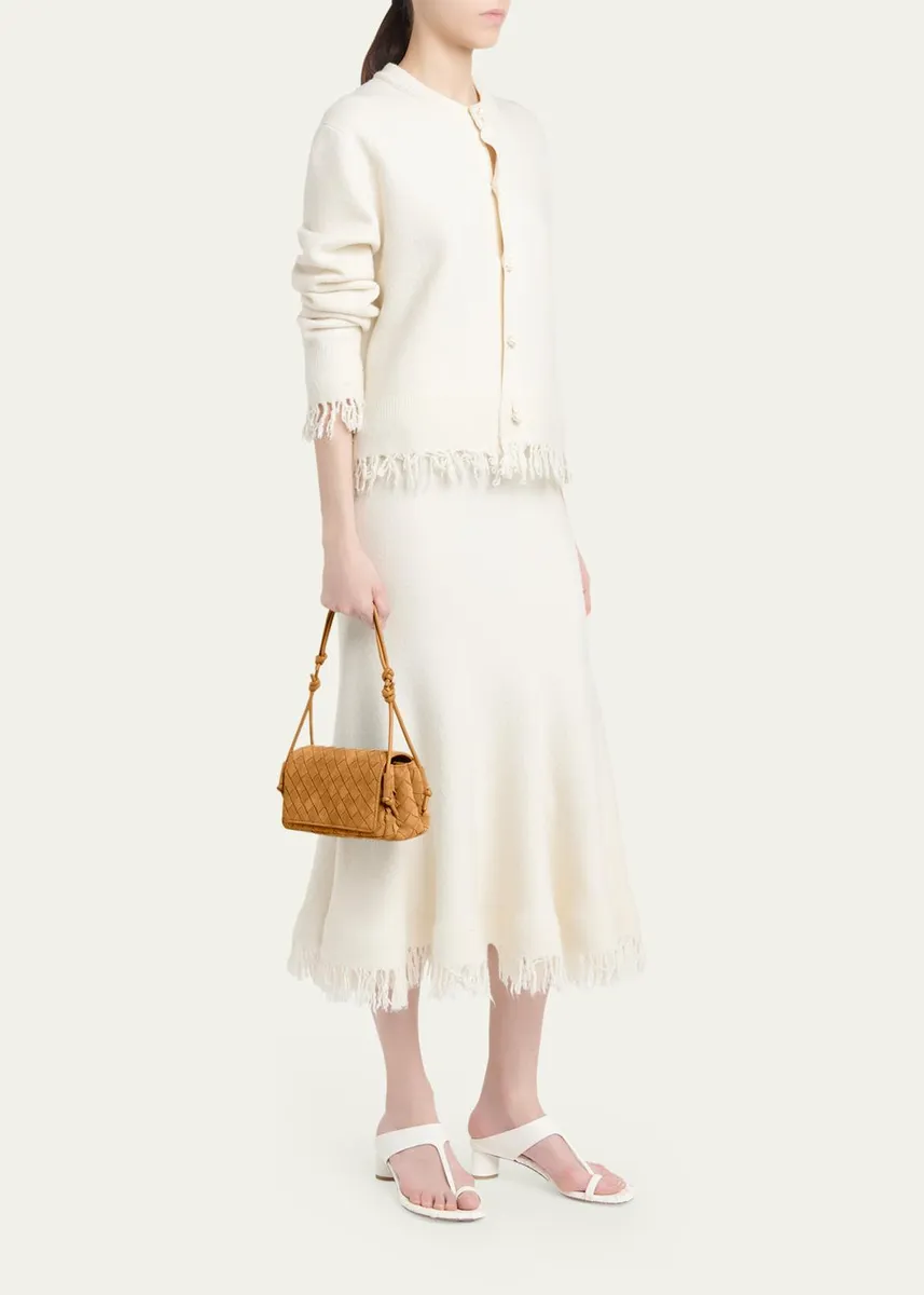 Bottega Veneta Smooth Suede Crossbody Bag | Thumbnail 9 Bottega Veneta Smooth Suede Crossbody Bag | Thumbnail 9