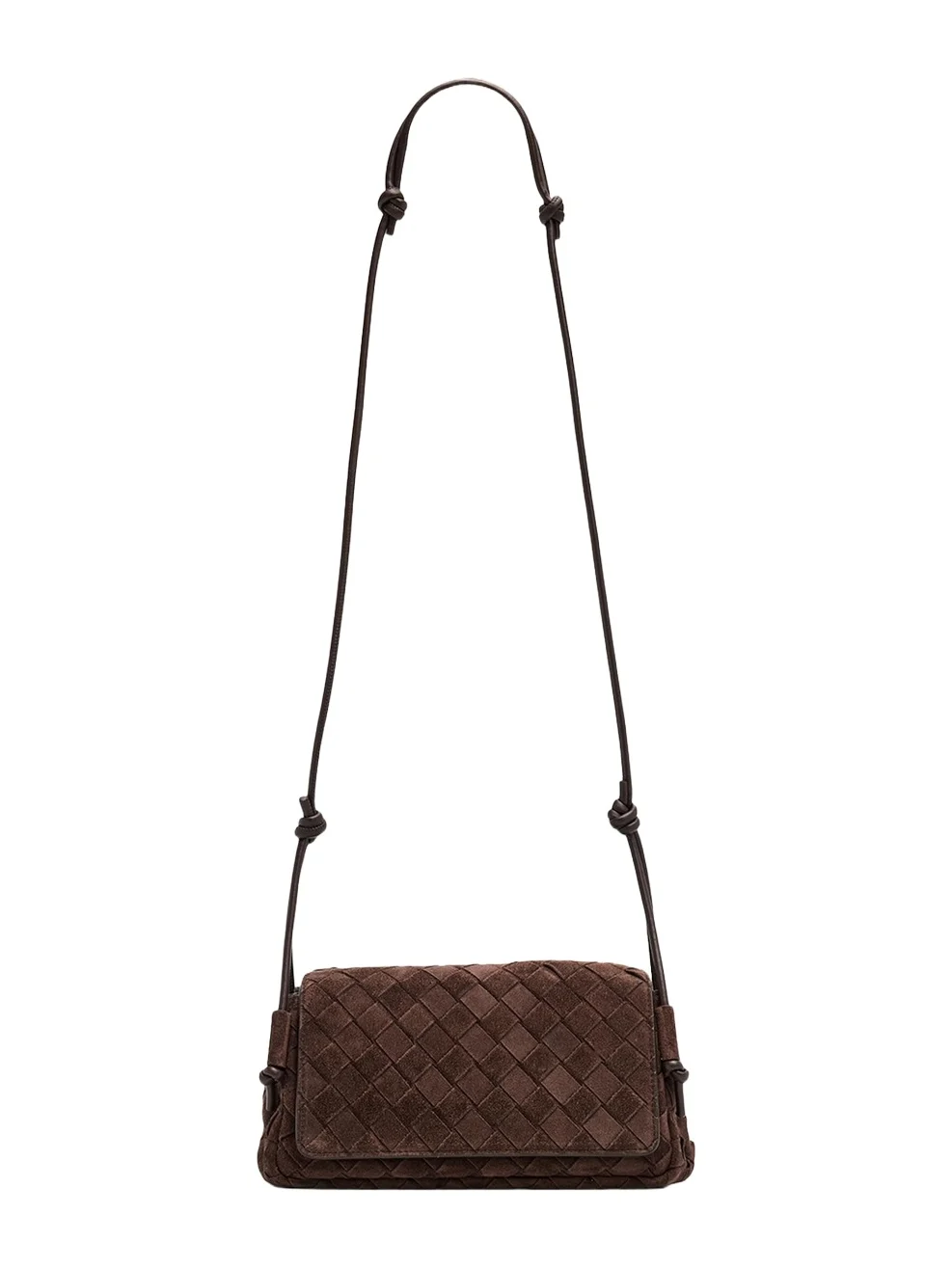 Smooth Suede Crossbody Bag