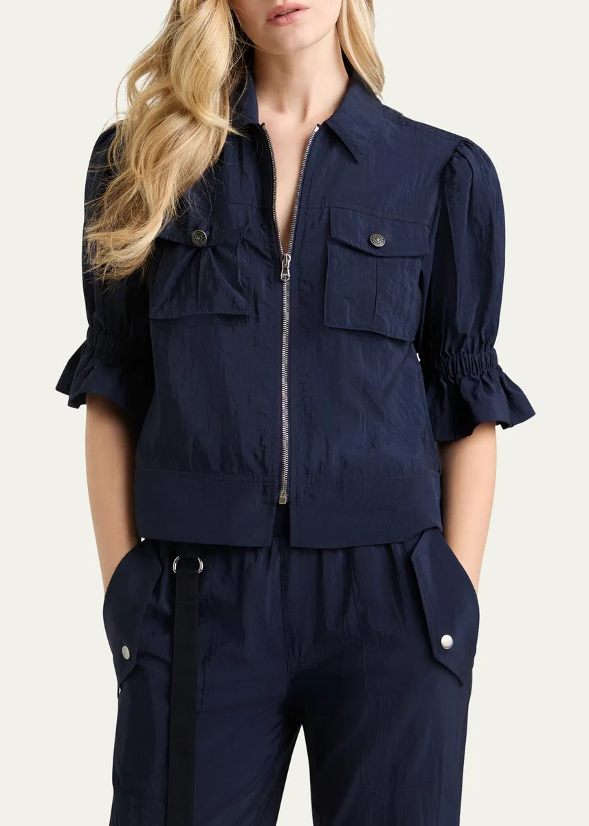 Cinq à Sept Holly Short-Sleeve Jacket | Thumbnail 6 Cinq à Sept Holly Short-Sleeve Jacket | Thumbnail 6