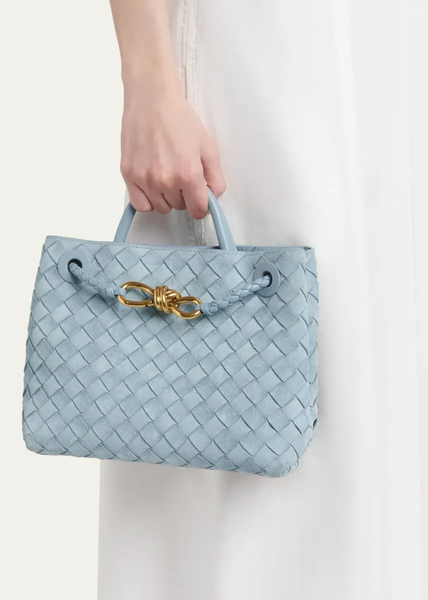 Bottega Veneta Andiamo Suede Top-Handle Bag | Thumbnail 2
