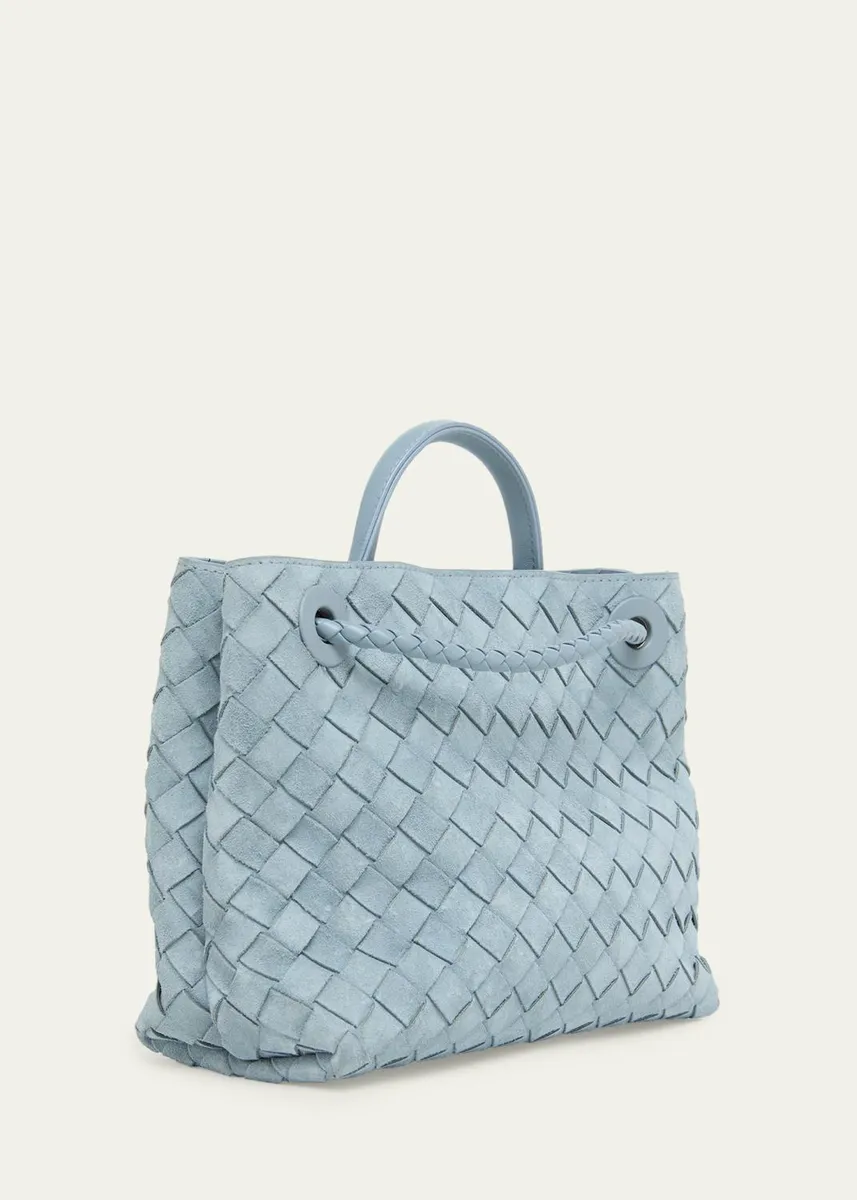 Bottega Veneta Andiamo Suede Top-Handle Bag | Thumbnail 3