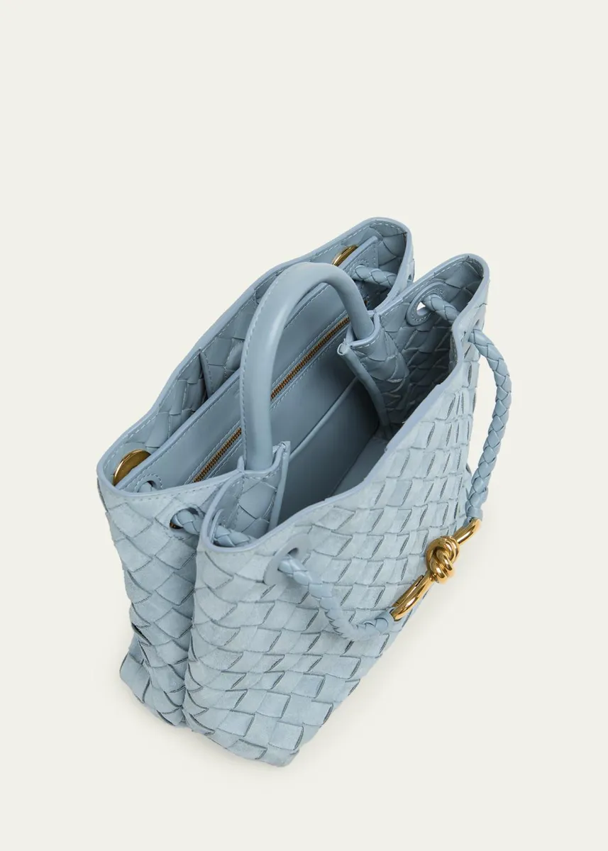 Bottega Veneta Andiamo Suede Top-Handle Bag | Thumbnail 4